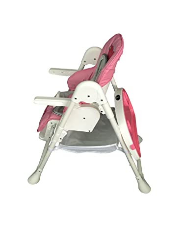Portable 3 in 1 Baby Toddler Infant Reclining High Chair Feeding Tray Table Pink HYGRAD BUILT TO SURVIVE