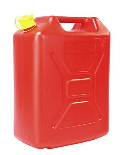 HYGRAD BUILT TO SURVIVE 1 x 20L 5 Gallon Plastic Water Storage Jerry Can Tank Container For Camping Hiking Travelling Storage Bag Carrier Gallon Bucket Barrel for Campervan water Storage Tank HYGRAD BUILT TO SURVIVE