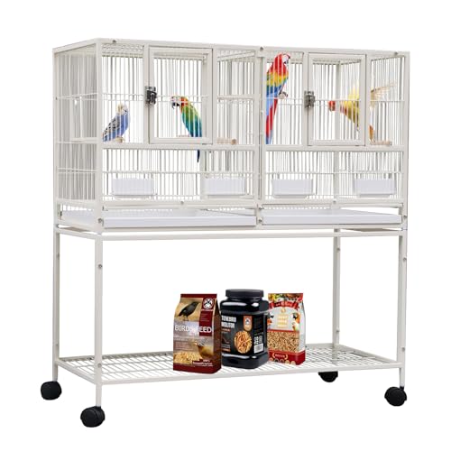 Bird cage with breeding cheap box