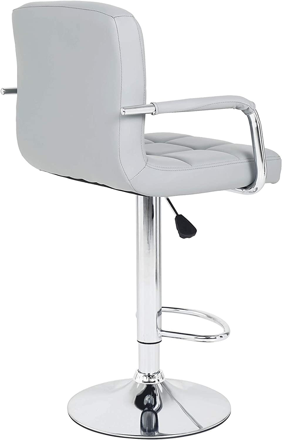 2 x Miami Style PU Leather Breakfast Lounge Bar Kitchen Pub Swivel Chairs Stools Generic