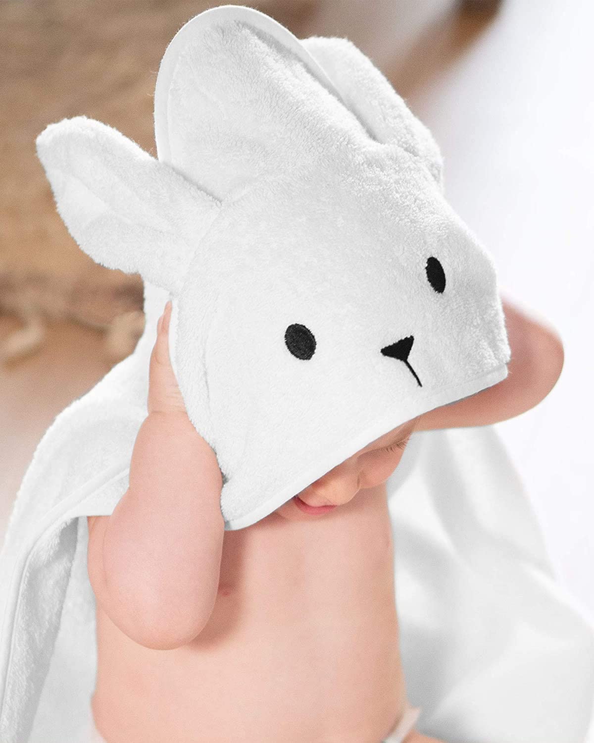 Imperium 11 100% Soft Cotton Hooded Bunny Rabbit Unisex Baby Kids Childern Towel Wrap up in 5 Colours HYGRAD BUILT TO SURVIVE
