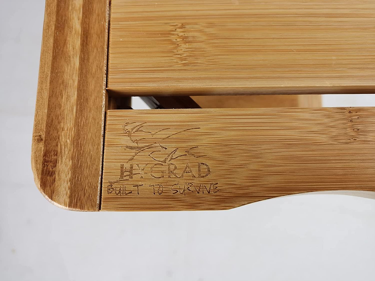 2 Tier Slatted Premium Natural Bamboo Wood Bathroom Stool Bench Shower Seat Shoe Rack Shelf Organizer HYGRAD BUILT TO SURVIVE