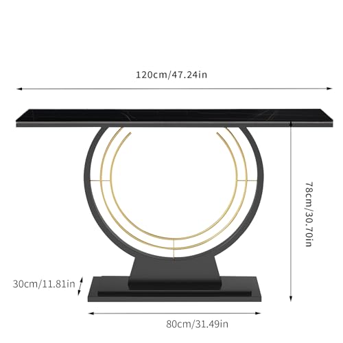 HYGRAD BUILT TO SURVIVE 120cm Wide Free Standing Narrow Slim Marble Ef ...
