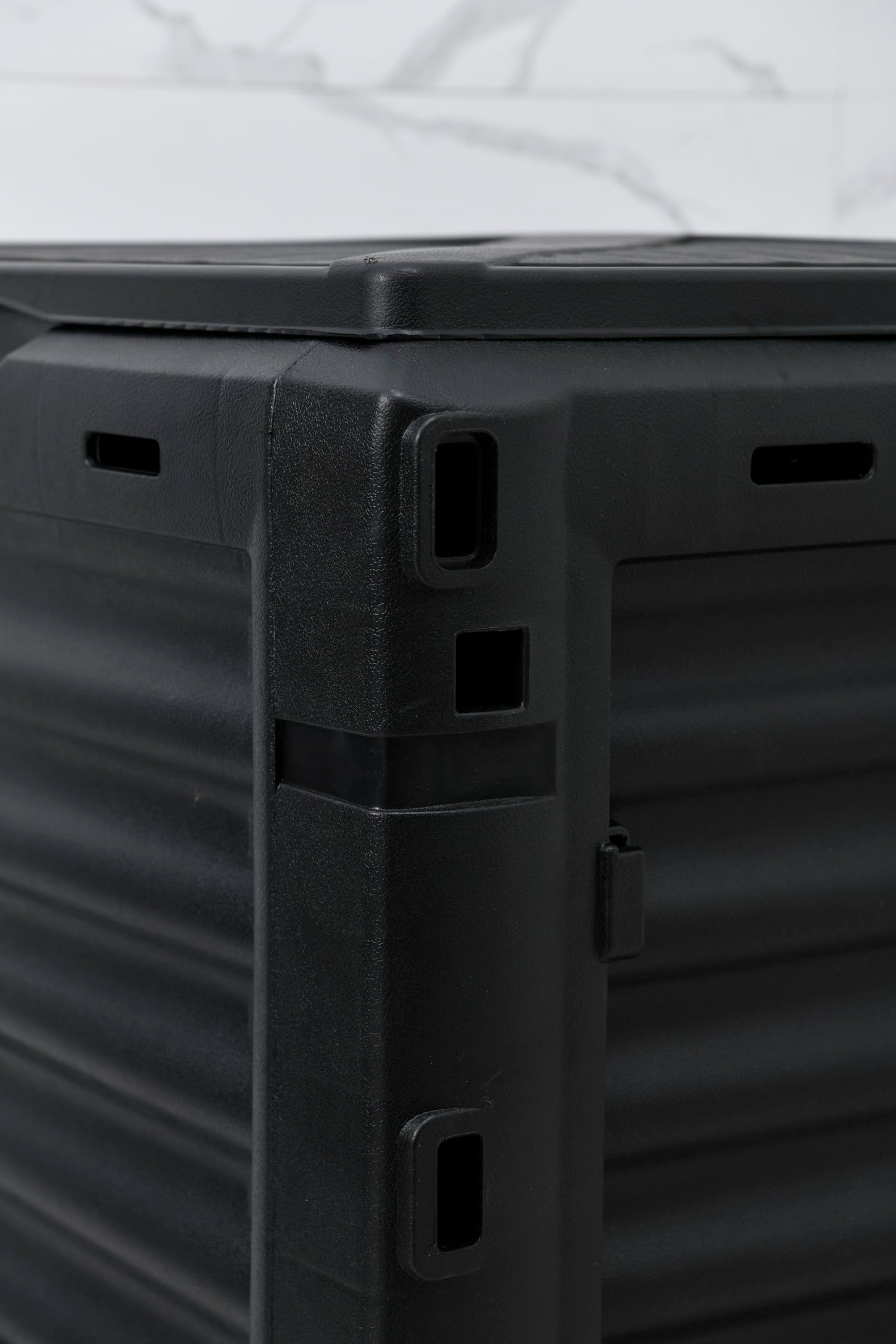 450l Garden Outdoor Compost Bin 71 W X 71 D X 103 H Cm Large Capacity Compost Container Bin With Lid For Gardens, Balconies, Kitchen HYGRAD BUILT TO SURVIVE