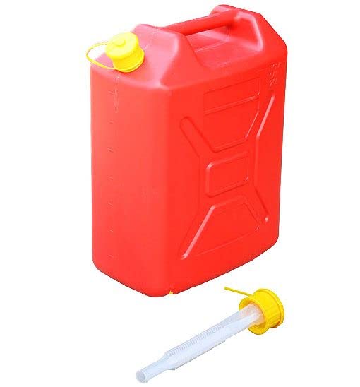 HYGRAD BUILT TO SURVIVE 1 x 20L 5 Gallon Plastic Water Storage Jerry Can Tank Container For Camping Hiking Travelling Storage Bag Carrier Gallon Bucket Barrel for Campervan water Storage Tank HYGRAD BUILT TO SURVIVE