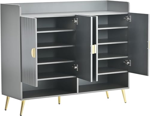 HYGRAD BUILT TO SURVIVE Shoe Cabinet Hallway Shoe Storage Rack Cupboar ...