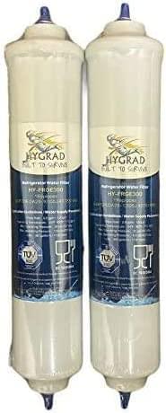 3 x Hygrad Refrigerator Fridge Replacement Refill Filter For Samsung, Culligan, Brita TUV/SUD Certified HYGRAD BUILT TO SURVIVE