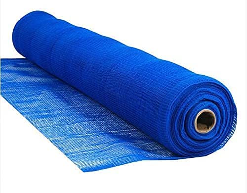 HYGRAD BUILT TO SURVIVE Debris Scaffold Construction Garden Allotment Shade Netting 2M x 50M In Green & Blue Colours HYGRAD BUILT TO SURVIVE