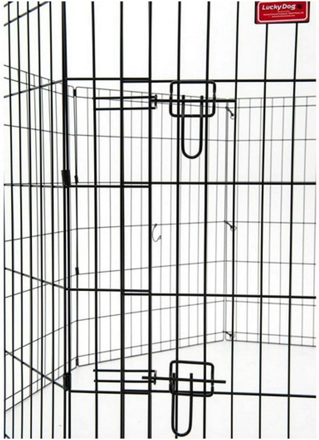 HYGRAD® 8 Panel Wire Metal Pet Dog Small Animal Cat Exercise Playpen Fence Enclosure Cage Den X Large 36" Inches HYGRAD BUILT TO SURVIVE